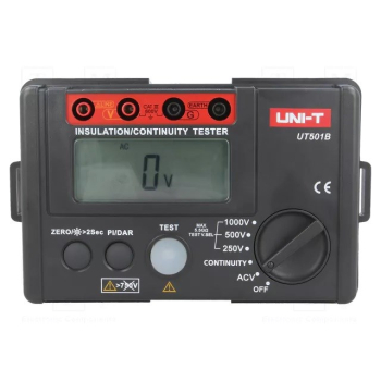 Miernik rezystancji izolacji UT-501B UNI-T