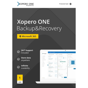 Xopero ONE 1x Microsoft365 user + Maintanance & Support Standard - 1 year