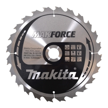 MAKITA PIŁA TARCZOWA  270x30x24z MAKFORCE DREWNO