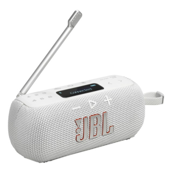 Głośnik JBL TUNER 3 (biały, bezprzewodowy, z radiem FM i DAB+)