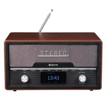 Denver MDA-525DW Osobisty odtwarzacz CD Drewno