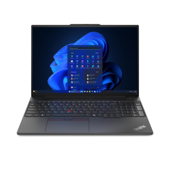 Lenovo ThinkPad E16 Gen 2 Ryzen 5 7535U 16"WUXGA IPS 300nits AG 8GB DDR5 SSD256 660M Backlit Kb FgPr Cam1080p 47Wh W11Pro Black (REPACK) 2Y