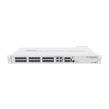 Mikrotik CRS328-4C-20S-4S+RM łącza sieciowe Zarządzany L2/L3 1U Biały