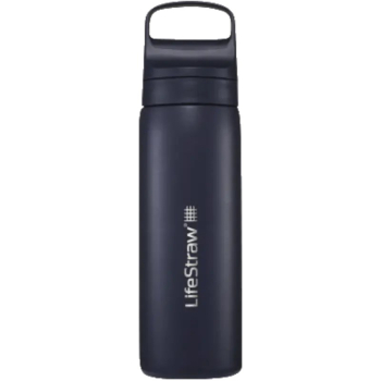 Butelka turystyczna Lifestraw Go 2.0 Stainless Steel Water Filter Bottle 18 oz (532 ml) - aegan sea