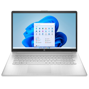 HP 17-CN2068CL i5-1235U 17.3" FHD AG 8GB SSD512 BT BLKB FPR Win11 Natural Silver (REPACK) 2Y
