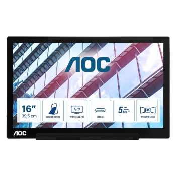 MONITOR AOC LED 15,6" I1601P
