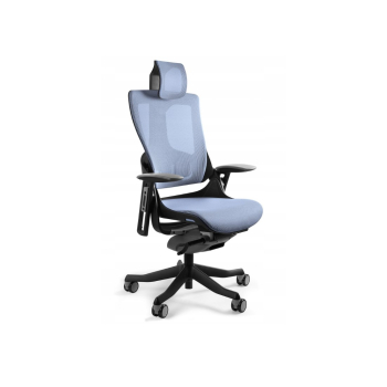 Fotel biurowy Wau 2 NW43 siatka royalblue/czarny