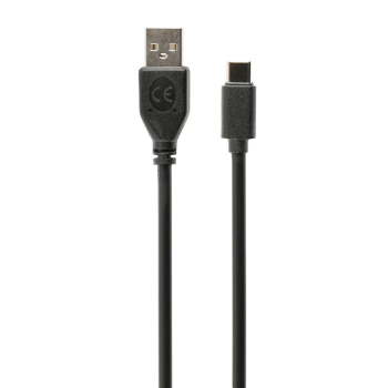 Kabel GEMBIRD CCP-USB2-AMCM-1M (USB 2.0 M - USB typu C M; 1m; kolor czarny)