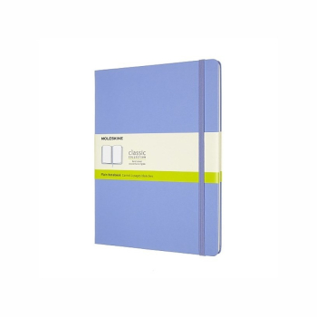 MOLESKINE Notes Classic XL (19x25 cm), gładki, twarda oprawa, hydrangea blue, 192 strony, niebieski