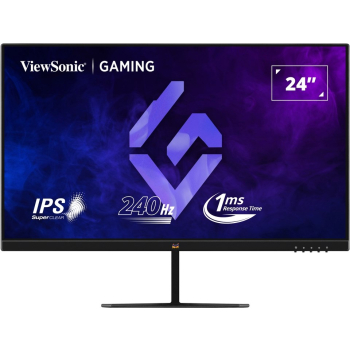 Viewsonic VX Series VX2479A-HD-PRO monitor komputerowy 61 cm (24") 1920 x 1080 px Full HD LED Czarny