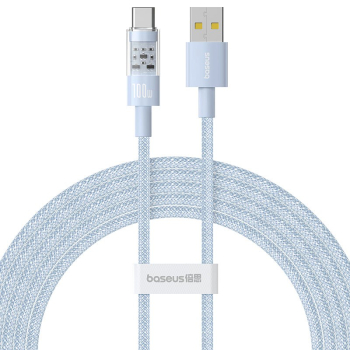 Kabel Baseus Gem USB-USB C 100W 2m (niebieski)