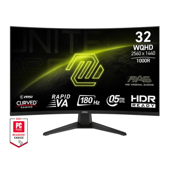 MSI Monitor 31.5" MAG 325CQF WQHD 180Hz