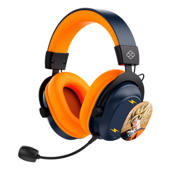 Blade DB2001 słuchawki/zestaw słuchawkowy Przewodowy i Bezprzewodowy Opaska na głowę Gaming USB Type-C Bluetooth Czarny, Szary, Pomarańczowy