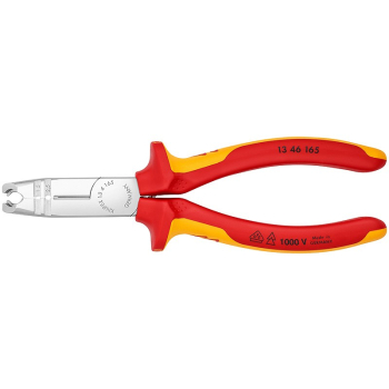 Knipex 13 46 165 narzędzie do zdejmowania izolacji Czerwony, Żółty