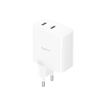 Ładowarka Havit USB-C+USB-C UC45 EU