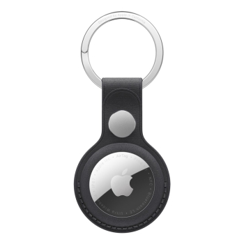 Breloczek do kluczy Apple AirTag FineWoven - Czarny