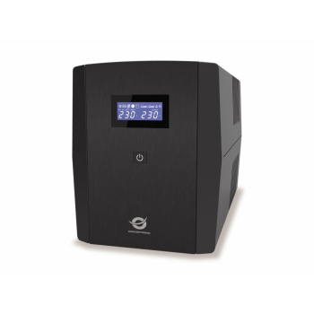 Zasilacz awaryjny UPS Conceptronic 1500VA/900W/6xIEC/HID USB/RJ45in/Out/AVR sw