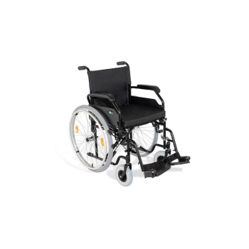 Stalowy wózek inwalidzki RF-1/42/PU/CZA-624/PU
