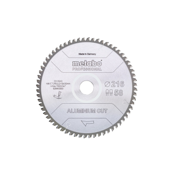 METABO piła tarczowa FZ/TZ 216x30x58z do cięcia aluminium