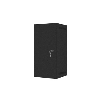 LANBERG SZAFA WISZĄCA RACK 10" 12U 280X310 CZARNA, DRZWI METALOWE (FLAT PACK) WF10-2312-00B