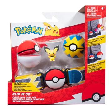 Figurka Pokemon W15 Clip 'n' Go Poke Ball Belt Set