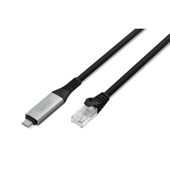 DIGITUS USB 3.2.RJ45 Ethernet Kabel S/FTP 15 m