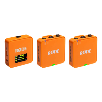 RODE Wireless GO III Orange - system mikrofonów bezprzewodowych (pomarańczowy)