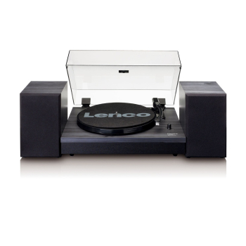 Lenco LS-300 Gramofon z napędem pasowym Czarny Automatyczny
