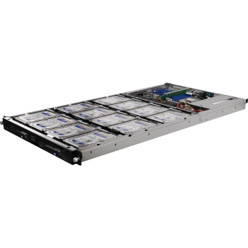 Platforma ASRock Rack (1U) AMD Epyc 7000 ( 2xSFF, 12xLFF, 2x10GbE,  Red. PSU, IPMI)