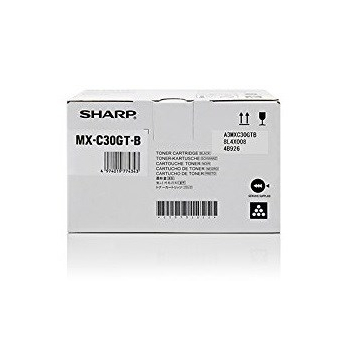 Sharp MXC30GTB kaseta z tonerem 1 szt. Oryginalny Czarny