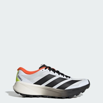Buty do biegania w terenie adidas TERREX Agravic 4 - ftwr white/core blk/imp orange rozmiar: 43