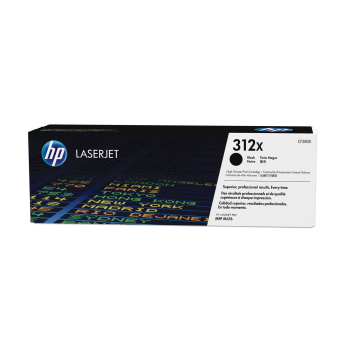 HP Wkład LaserJet 312X o dużej wydajności z czarnym tonerem
