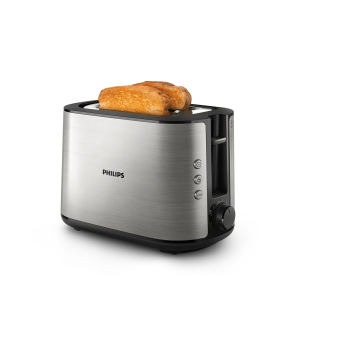 Toster Philips Viva Collection HD2650/90 (950W; kolor srebrny)