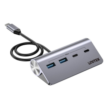 UNITEK HUB ALUMINIOWY USB-A/C 2X USBA 2X USBC 5GBP