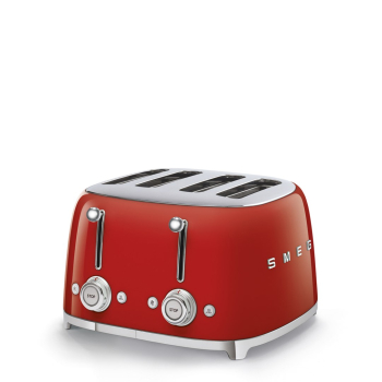Toster Smeg TSF03RDEU 4 kromek czerwony 2000 W