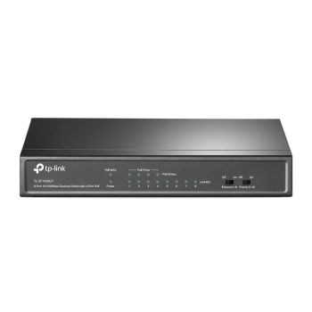 Switch TP-LINK TL-SF1008LP Przełącznik typu desktop, 8 portów 10/100 Mb/s, 4 porty PoE , 8 portów RJ45 10/100 Mb/s, 4 porty PoE, transfer danych i zas