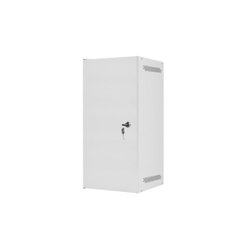 LANBERG SZAFA WISZĄCA RACK 10" 12U 280X310 SZARA, DRZWI METALOWE (FLAT PACK) WF10-2312-00S