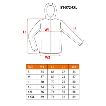 NEO tools 81-572-XXL ubranie robocze Kurtka