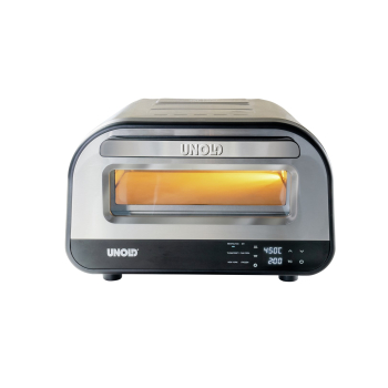 Niestary piec do pizzy Luigi srebrny (68816)