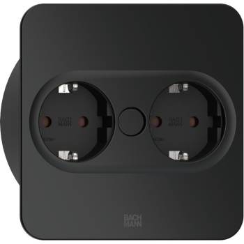 Bachmann 946.101 gniazdko elektryczne 2 x Type F Stal nierdzewna