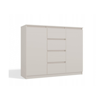 KOMODA 2 DRZWI 4 SZUFLADY KASZMIR KOMPLET