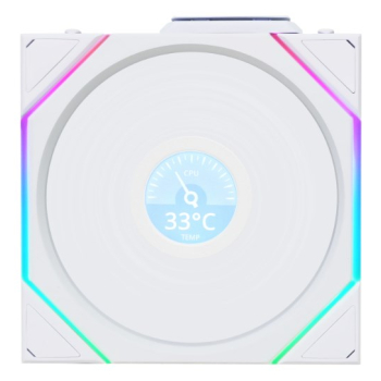 Wentylator bezprzewodowy Lian Li UNI FAN, ARGB, PWM - 140mm, biały