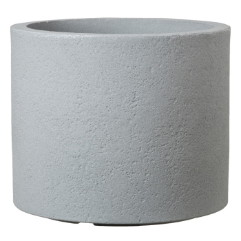 FLOWERPOT PLASTIC 130/50 STONY GREY D50