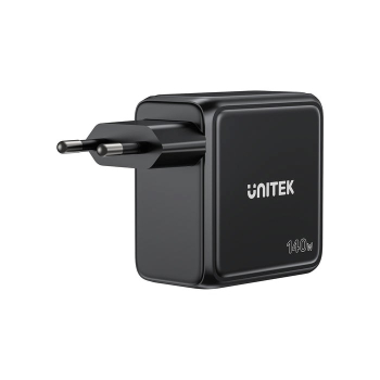 UNITEK ŁADOWARKA GAN Z WYŚWIETLACZEM 140W 3XUSB-C