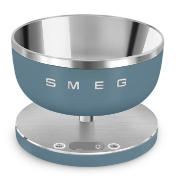 Smeg K?chenwaage dig. KSC01SBMWW, max. 5kg, Storm Blue