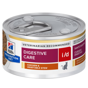 HILL'S PD Diet i/d Digestive Care Feline potrawka z kurczaka - mokra karma dla kota  - 82 g