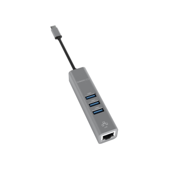 Terratec Connect c2 USB 3.2 Gen 1 (3.1 Gen 1) Type-C Srebrny
