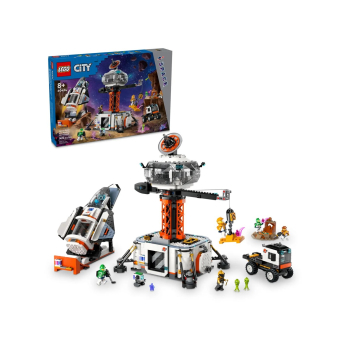 LEGO City 60434 Stacja kosmiczna i stanowisko startowe rakiety