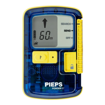 Detektor lawinowy Pieps Powder Beacon BT Niebieski- Żółty