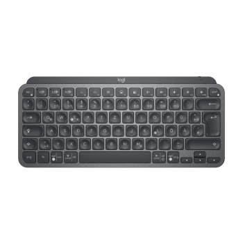 Logitech MX Keys Mini klawiatura Biuro RF Wireless + Bluetooth QWERTZ Niemiecki Grafitowy